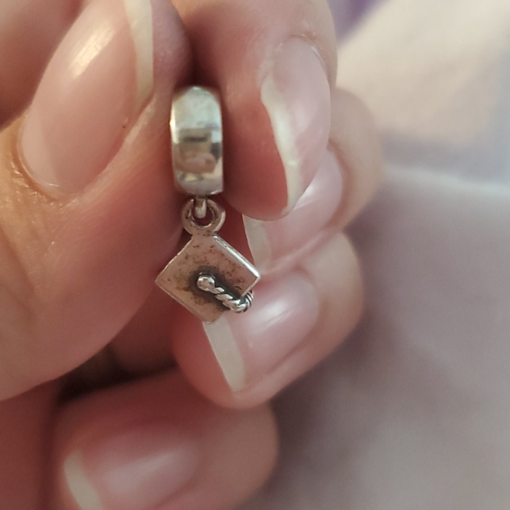 Graduation cap pandora charm